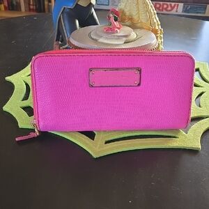 Marc By Marc Jacobs Vibrant Pink Wallet